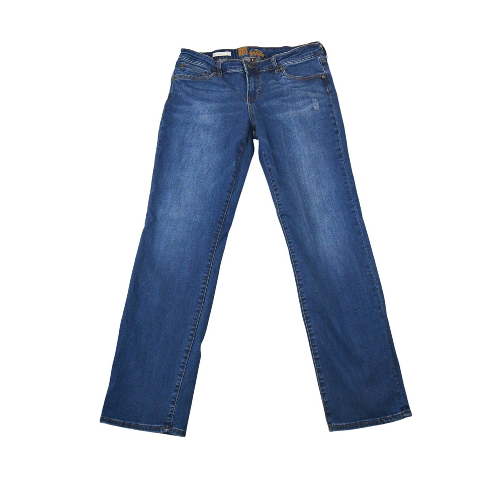 Kut from the Kloth Katy Boyfriend Jeans Womens 8 (30x29) Blue Stretch Denim